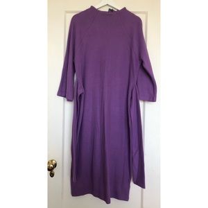 Soft Brushed Jersey Dress 🟣